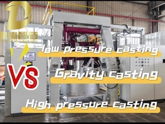 Μηχανή χύτευσης πεπιεσμένου μετάλλου υπό ατμοσφαιρική πίεση με χωρητικότητα κλιβάνου 1800KG