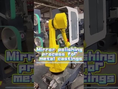 Διαδικασία στίλβωσης με καθρέφτη για μεταλλικά χυτά