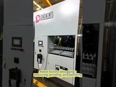 Αποσφαλμάτωση εργοστασίου ρομπότ: αφαίρεση γρεζιών, λείανση και στίλβωση