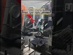 Πλήρως αυτόματη διαδικασία στίλβωσης ρομπότ Αποδοτική, σταθερή και έξυπνη #μηχανή στίλβωσης #λείανση