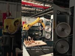 Ρομπότ αλέσεως και γυαλισμού κράματος αλουμινίου, ανοξείδωτου χάλυβα, κράματος ψευδαργύρου, ορείχαλκου κλπ.