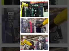 Λείανση και στίλβωση διαφόρων μεταλλικών χυτών