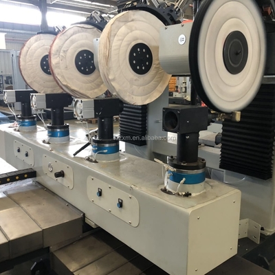 Αγορά CNC τεσσάρων σταθμών Buffing μηχανή για την υγειονομική λαβή πορτών εμπορευμάτων ηλεκτρονική κατασκευή