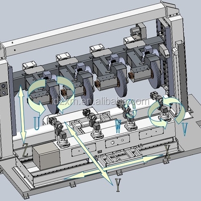 Αγορά Πλήρως Αυτόματη Μηχανή Στίλβωσης CNC 0-3000rpm Τροχός 200-400mm ηλεκτρονική κατασκευή