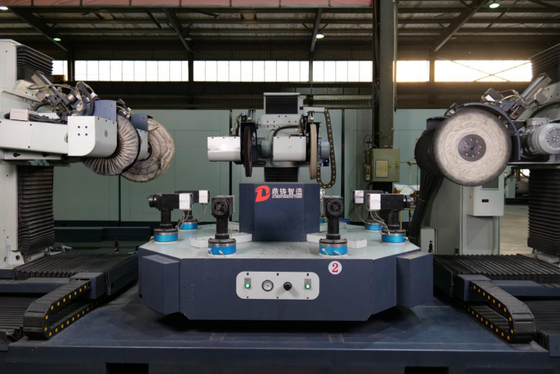Αγορά Μηχανή στίλβωσης CNC 6 αξόνων με περιστροφικό τραπέζι για επεξεργασία πολλαπλών σταθμών ηλεκτρονική κατασκευή