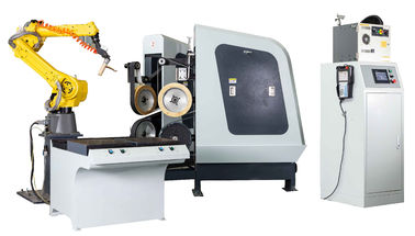 Αγορά Ρομποτική γυαλίζοντας αυτόματη Buffing CNC μηχανών ρίψη βαλβίδων στροφίγγων ορείχαλκου συστημάτων ρομπότ ηλεκτρονική κατασκευή