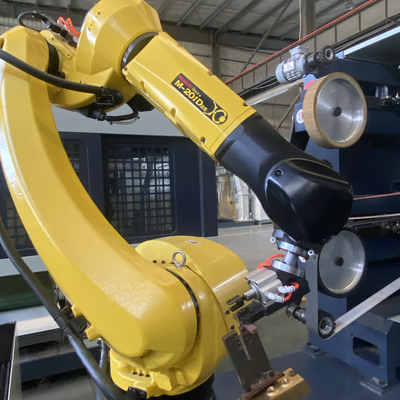 380V FANUC Ρομποτική μηχανή λιπαντικής και γυάλωσης για την γυάλωση μετάλλων