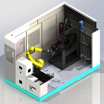 Μηχανή γυαλίσματος CNC, αυτόματο σύστημα γυαλίσματος για την τελική επιφάνεια με ακρίβεια σωλήνων με λυγισμένη επιφάνεια από μέταλλο και ανοξείδωτο χάλυβα