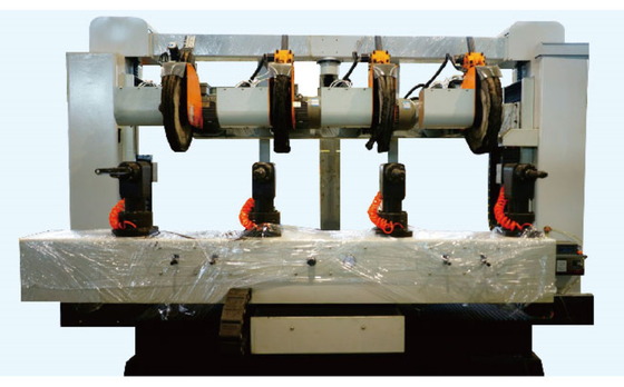 Ψηφιακή μηχανή στίλβωσης CNC 380V για χειρολαβές πορτών βιομηχανίας επιφανειών χαλκού