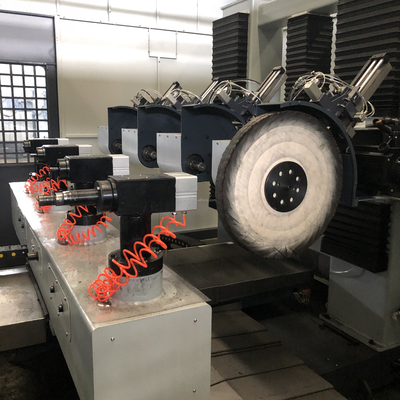 CNC πάγκων μετάλλων γυαλίζοντας ψηφιακός έλεγχος μηχανών για την υγειονομική λαβή πορτών εμπορευμάτων