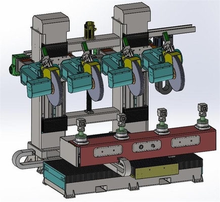 Βρύση DZ CNC Γυαλιστικό Μηχάνημα 380V Με Τέσσερις Σταθμούς
